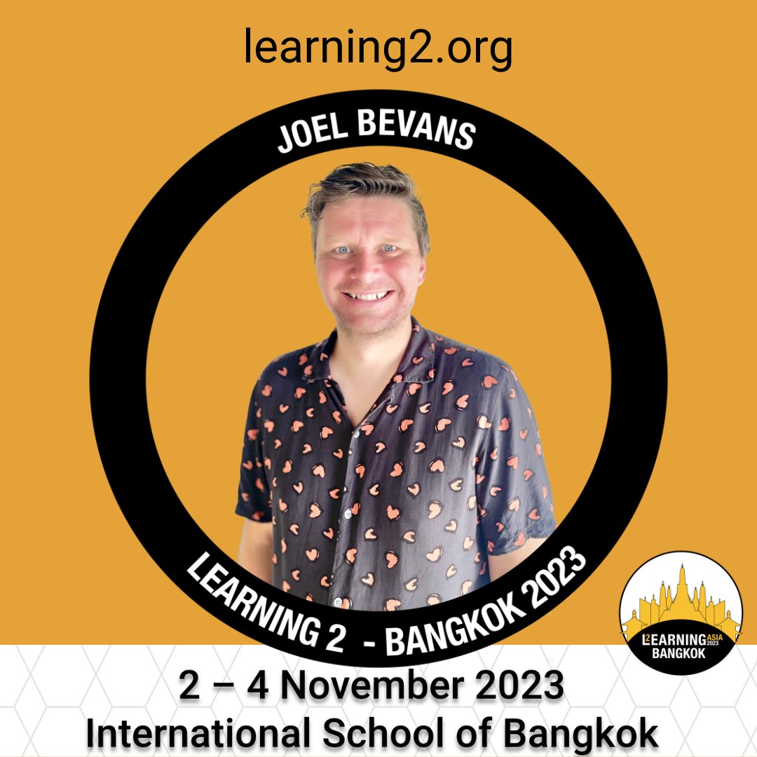learning2's tweet photo. Get ready to unleash the potential of learning with @BevansJoel at L2 Asia this November!
https://t.co/yWaUNpgGD2 https://t.co/BNBLK3SqV6