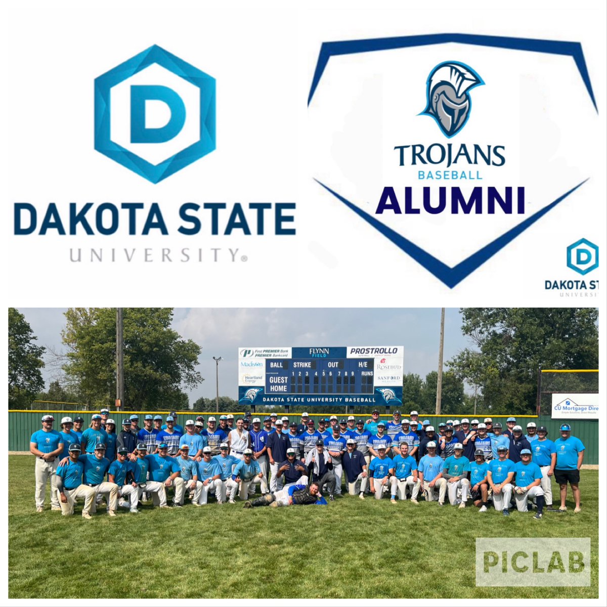 Another great day to #BeTrojan⚔️.

The 2023 DSU Baseball Homecoming Alumni Game was a huge success.

Thank you to the Alumni that came back to participate in our Alumni golf &amp; baseball game.

The Homecoming Alumni game is an annual event &amp; we look forward to growing it each year.