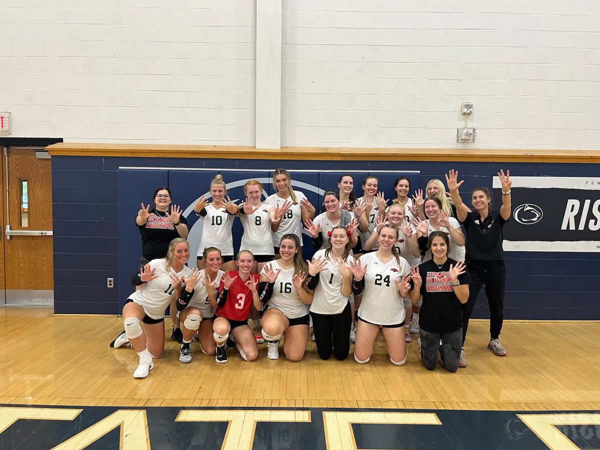 La Roche Redhawks (@larocheredhawks) on Twitter photo 🚨RECORD SETTERS🚨
After a 2-0 day defeating Penn State Dubois and Penn State Beaver your <a href="/LRU_VB/">La Roche Volleyball</a> has now set a program record of 8 straight wins!! 🚨RECORD SETTERS🚨
After a 2-0 day defeating Penn State Dubois and Penn State Beaver your <a href="/LRU_VB/">La Roche Volleyball</a> has now set a program record of 8 straight wins!!