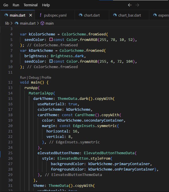 hyfr_blac's tweet image. Learn something new
Created a color scheme and a dark mode feature on flutter ✌🏽✌🏽 although there are shorter ways to do this.. #codecamp
