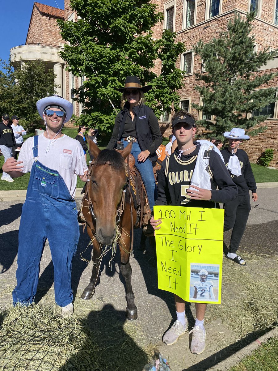 Had to bring  the <a href="/DeionSandersJr/">Deion Sanders Jr</a> quote for #CollegeGameDay and <a href="/BNKonFOX/">Big Noon Kickoff</a>. Sko Buffs!!! #WeComing #PrimeTime #SkoBuffs