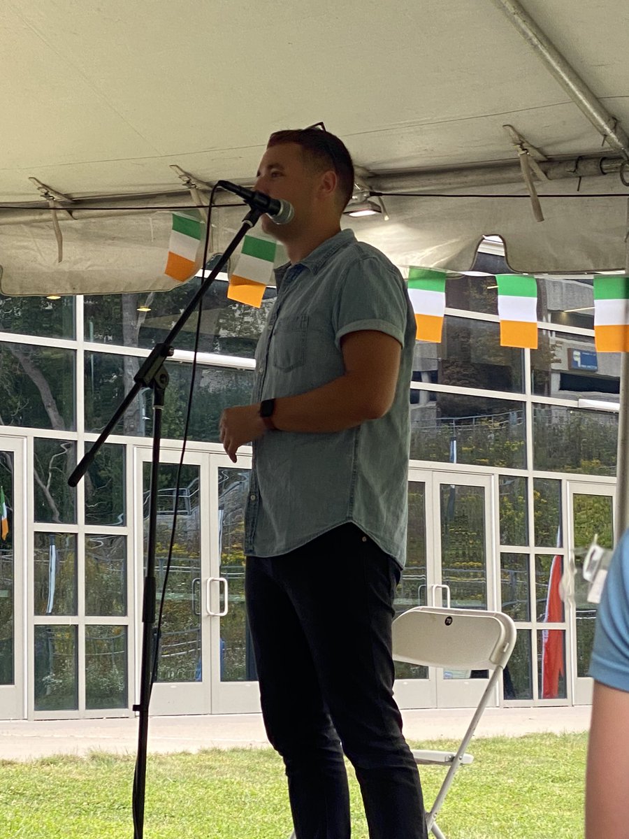 NateyBistro's tweet photo. Watching Scott from @SKERRYVORE teach my kiddo to play the whistle! Can’t wait to see you guys play tonight! My daughter’s first concert EVER! https://t.co/70CAyjeYih