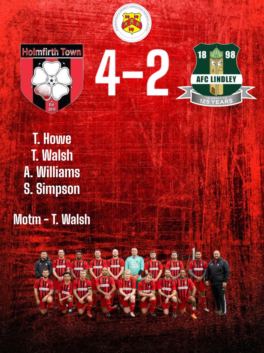 HolmfirthTown's tweet photo. Today's Result 🔴⚫🔴⚫ https://t.co/fdEHa1UqOK