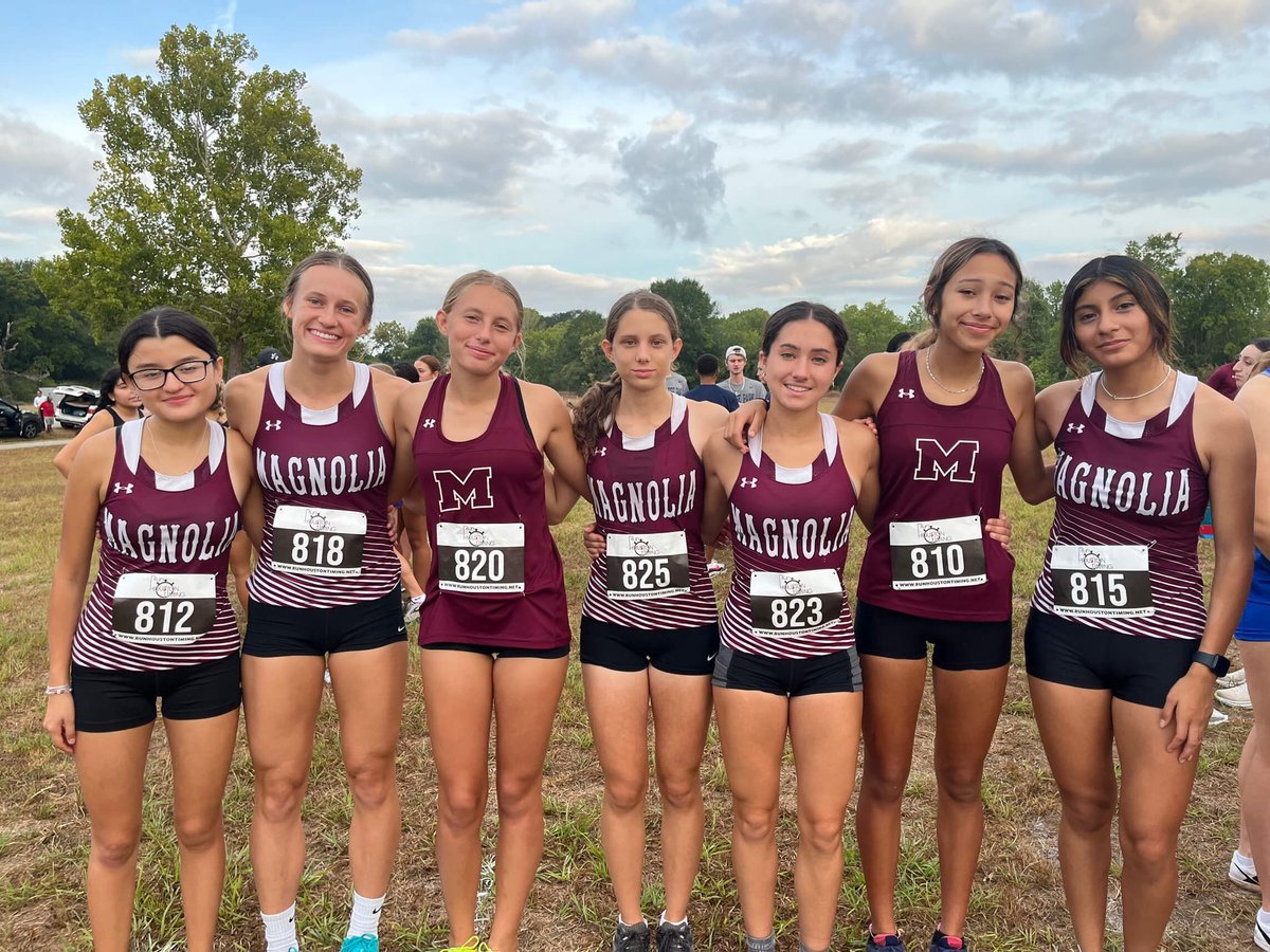 XC_Magnolia's tweet photo. Today’s Results

VB - 7th
Medalists 
Juan Lazaro 

VG - 3rd
Medalists 
Kennedy Shields
Dulce Lazaro 

JVB - 2nd
Medalists 
Jack Ellis
Parker Starnes 

JVG - 1st
Medalists 
Sophia Phillips 
Jenna Bash
Hannah Alvarez 
Isabella Hays
Claire Thornton 
Kate Price https://t.co/1wGlnwY8GD