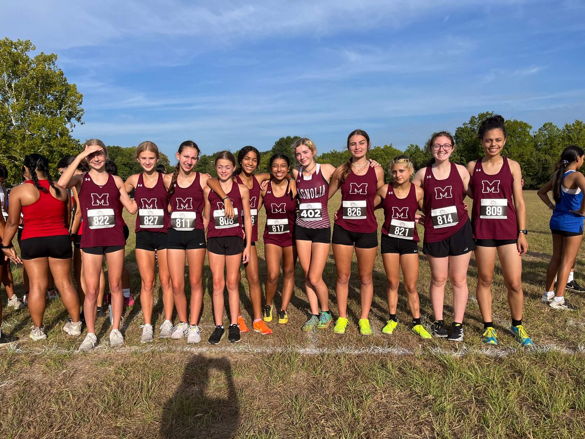 XC_Magnolia's tweet photo. Today’s Results

VB - 7th
Medalists 
Juan Lazaro 

VG - 3rd
Medalists 
Kennedy Shields
Dulce Lazaro 

JVB - 2nd
Medalists 
Jack Ellis
Parker Starnes 

JVG - 1st
Medalists 
Sophia Phillips 
Jenna Bash
Hannah Alvarez 
Isabella Hays
Claire Thornton 
Kate Price https://t.co/1wGlnwY8GD