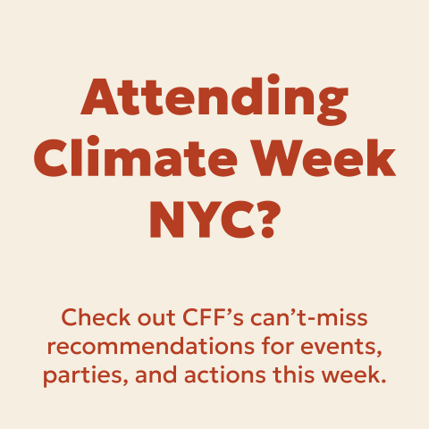 As we kick off #climateweeknyc, we wanted to share what team CFF is most excited to attend. Can’t wait to see you there! More info here: linktr.ee/climatefilmfes…