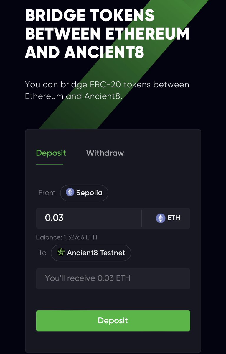 Muallimin_biri's tweet photo. 📍#Airdrop İhtimali !!

Bugün başta #coinbase olmak üzere bir çok yatırımcısı bulunan ve 10 milyon dolarlık bir yatırım toplayan @Ancient8_gg testnetine katılacağız.

İşlemlerimiz çok basit

1️⃣ https://t.co/i0zsrSgWK9 adresinden test ağını ekliyoruz. 

2️⃣ https://t.co/9RVTFC1sHX köprüsünü kullanarak #Sepolia ağındaki $Eth test jetonlarını #Ancient8 Test ağına gönderiyoruz.

3️⃣ Son olarak https://t.co/KmdSuZoGti adresine gidip üyelik yaptıktan sonra sayfanın üst kısmında “ MİSSİONS “ yazan yeri seçip #ANCIENT8ODYSSEY görevlerini tamamlayıp puanlarımızı alıyoruz . 

Hepsi bu kadar.

Bol Şans💙