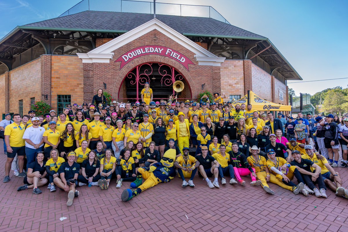 TheSavBananas's tweet image. Wow. After eight months, 87 games, over 500,000 fans, and an insane amount of memories; the 2023 Banana Ball World Tour has officially come to an end. We can't thank you fans enough for coming to the games, watching the livestream, following on social media, and going Bananas…