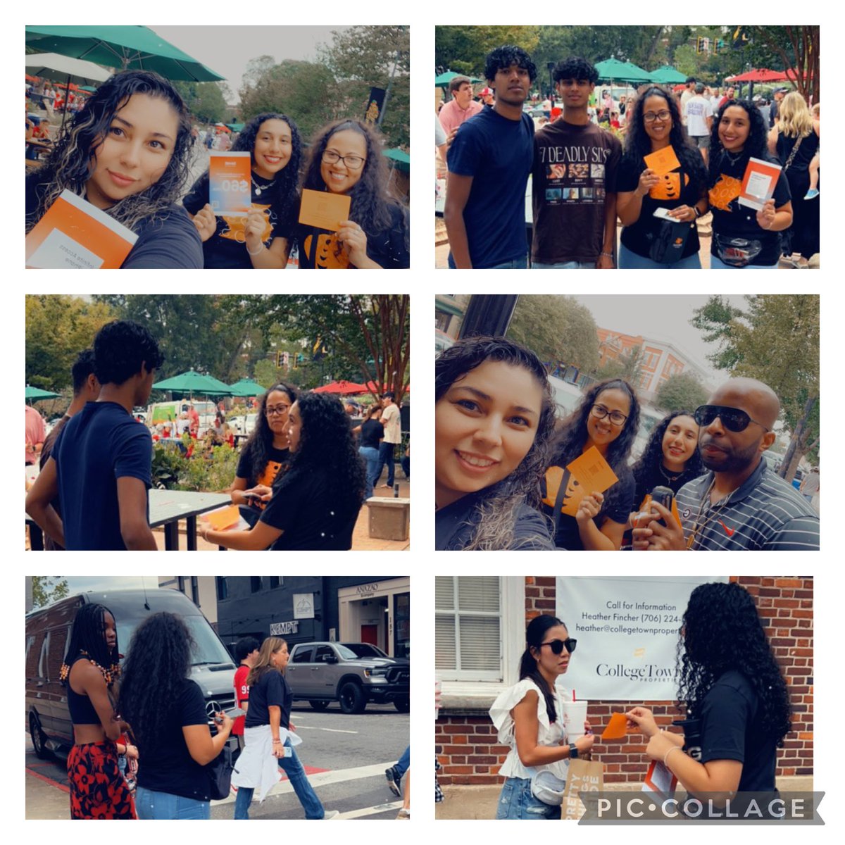 The Cellular Shop and Ale Dempsey out early promoting Boost and Boost Infinite in Athens, GA before the UGA game. #boostyourtailgate.