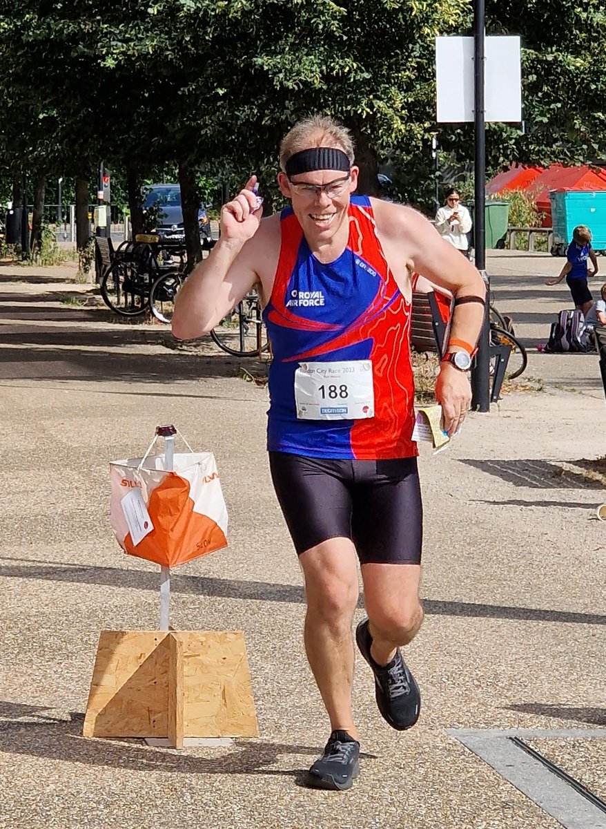 RAFOrienteering's tweet photo. Over 10 RAF #Orienteers competed at the #LondonCityRace2023 this year, which was also used for the RAF Urban Championships. An 8+ mile in 25°C weather through Rotherhithe. https://t.co/hGhJ9hiC0u