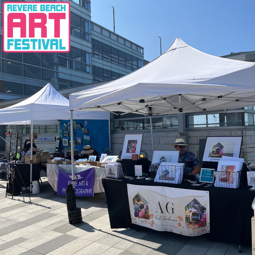 The Revere Beach Art Festival is happening tomorrow at the Markey Memorial Bridge! Join us from 11 am-4 pm for a day of fun activities, talented artists, live music, and a Live Art Competition!🎨👩‍🎨🧑‍🎨🖌️ #revere #artfestival #thingstodoboston #SundayFunday