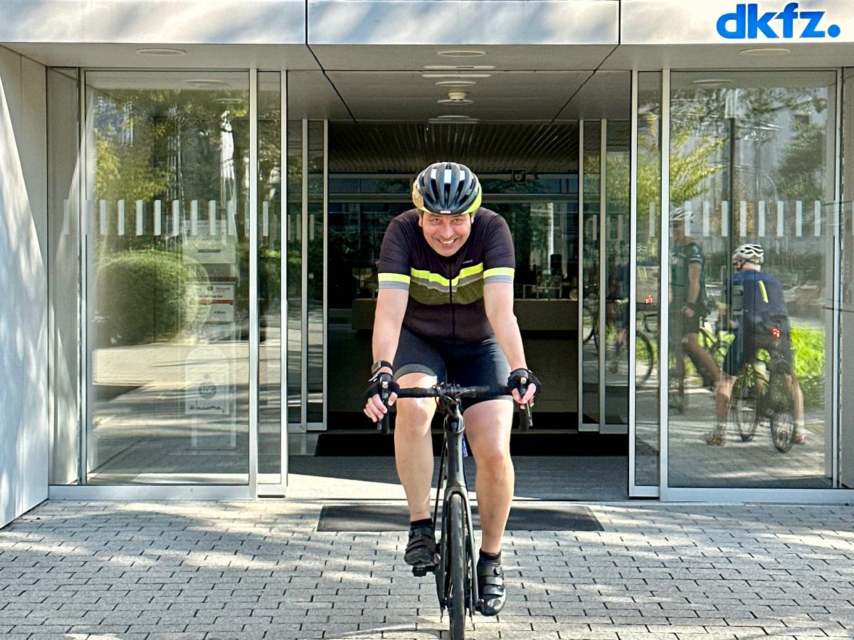 Started this morning directly out of @dkfz to join the Nicola Werner Challenge thenwc.org Heidelberg for the fight against HPV-caused cancers.