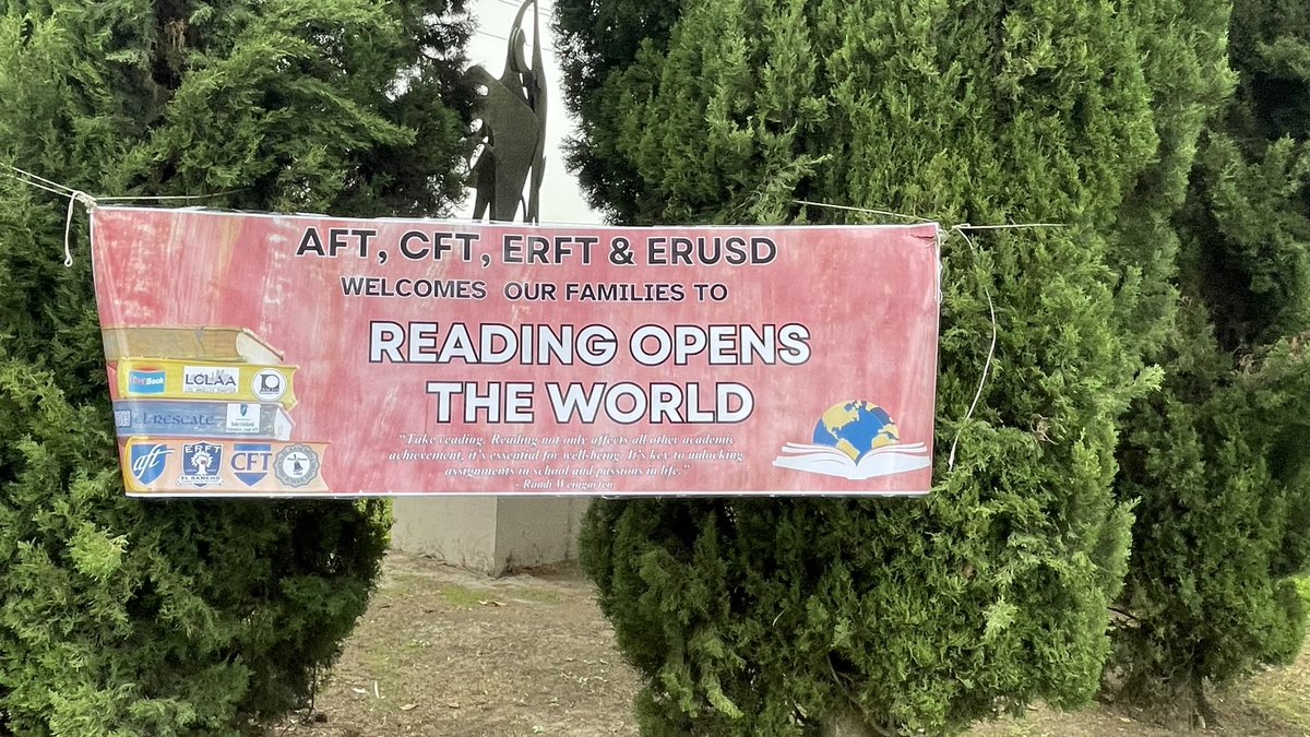 AFT teamed-up w/ CFT, El Rancho Federation of Teachers, LCLAA Los Angeles, NALEO &amp; El Rescate. #RealSolutionsForKids #ReadingOpenstheWorld <a href="/CFTunion/">CFT</a> <a href="/lclaalosangeles/">LCLAA Los Angeles</a> <a href="/NALEO/">NALEO Educational Fund</a> <a href="/elranchofedera1/">elranchofederationofteacher3467</a>