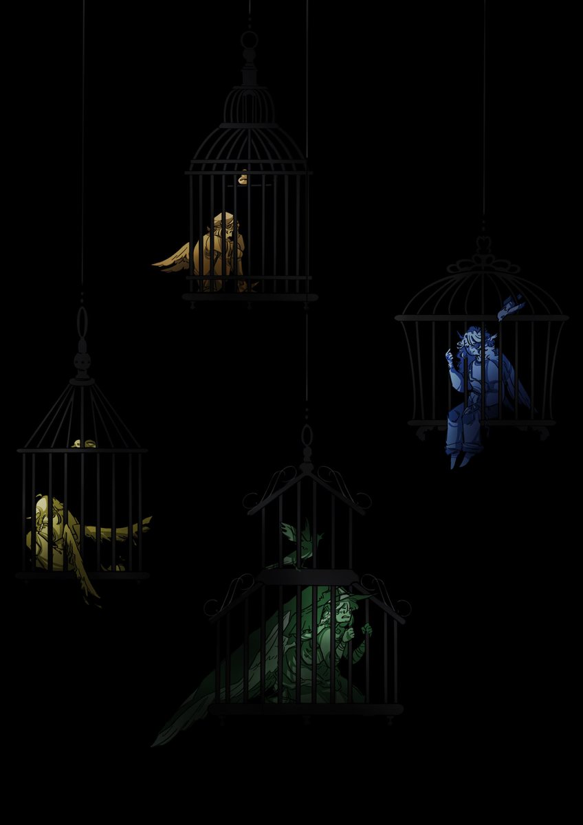 TVREX050's tweet photo. “Caged birds often exhibit destructive abnormal behaviours directly related to mental suffering such as feather plucking, excessive vocalization, fear and aggression.”

-

-

-

#qsmp #qsmpfanart #jaidenart #Bagherafanart #quakityfanart #philzafanart https://t.co/w5wjpBUYhJ