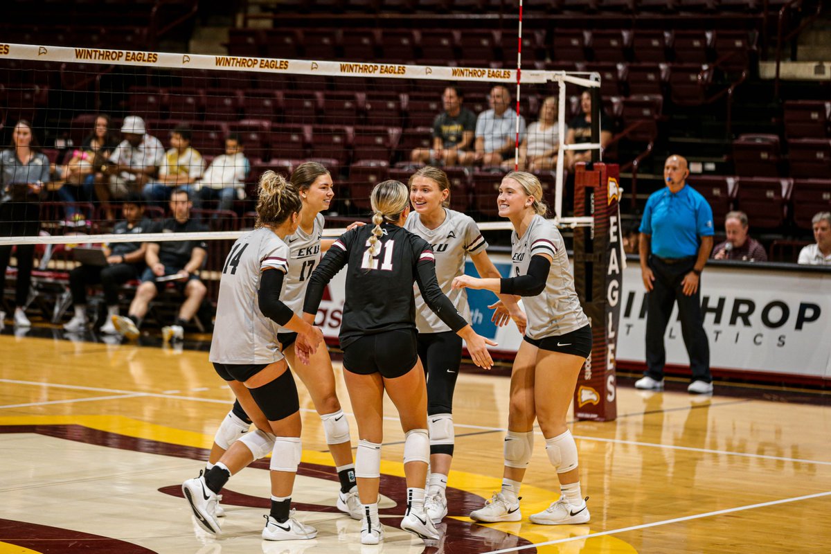 EKUVolleyball's tweet photo. Some flicks from Rock Hill 📸
Colonels go 2-0 in the Winthrop Invitational https://t.co/oPOiNIakXG