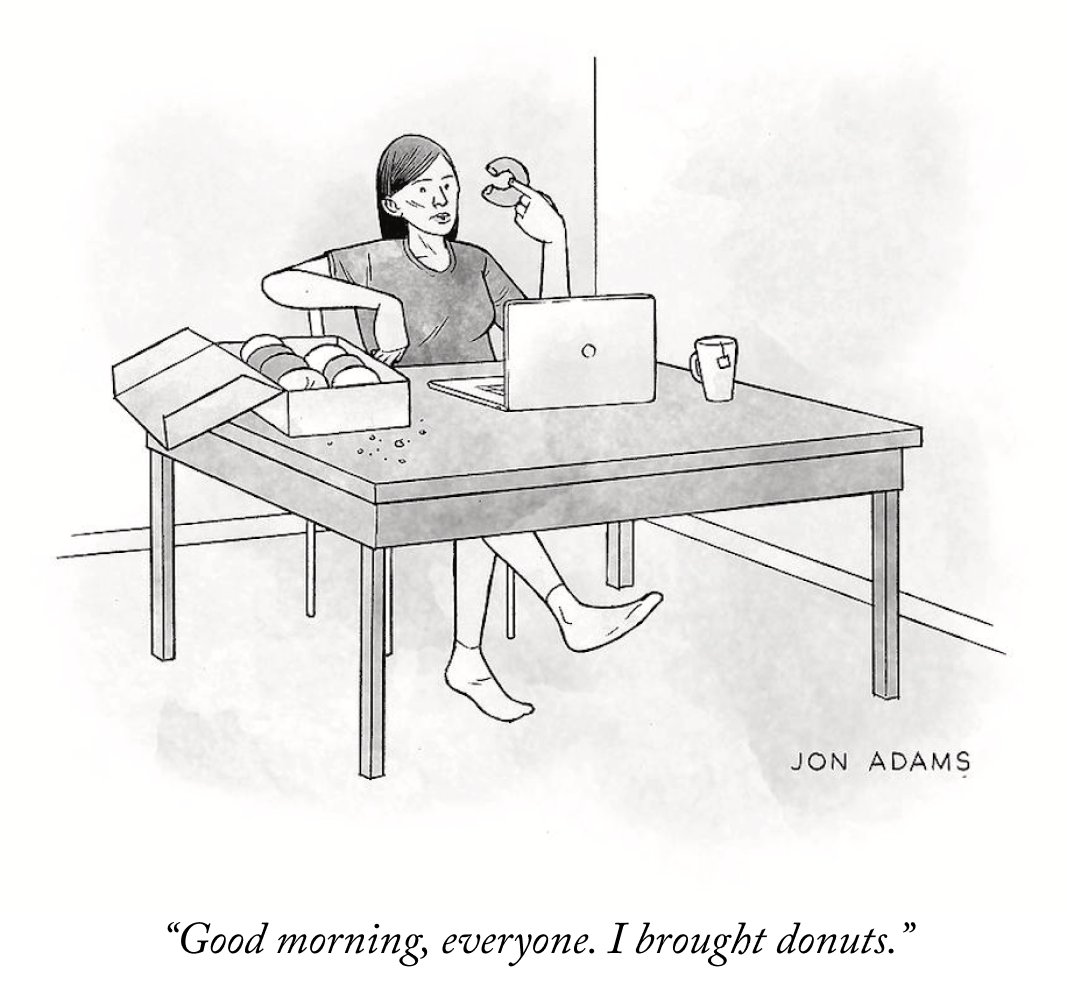 A cartoon by Jon Adams. #NewYorkerCartoons