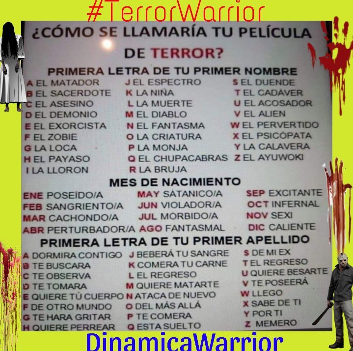 Moreno dulzon (@moreno_dulzon) on Twitter photo <a href="/Mar_Hernandez_R/">💕😍 𝑴𝑨𝑹𝑻𝑯𝑨 𝑳𝑨 𝑹𝑬𝒀𝑵𝑨💕</a> <a href="/yoli_gotitaymar/">🇲🇽🔱Yoli🔱🇲🇽#TeamDioses_Míticos</a> <a href="/carher0663/">⚔️ᴋᵃʳˡᵒˢʜᵉʀᵒᵈ👑⚔️</a> <a href="/WarriorDaih/">⚔️ Luniᵗ𝘈⚔️</a> <a href="/millo_moni/">MoniMILLO</a> <a href="/Vero44773154/">➳❦︎v͓̽e͓̽r͓̽o͓̽❦︎✿</a> <a href="/guwevara/">fario♐sagitario</a> @SusyHurtado3 <a href="/cano271201/">J.Cano 🇳🇮28K🇳🇮 #BestWarriorsTeam</a> <a href="/dannyjort/">DanyO🇸🇻🦅🇺🇸</a> <a href="/1XP8M3ARN7/">Gato Romo</a> <a href="/paopaolita2/">pao paolita</a> <a href="/Hansservin88/">Hans servin ledezma 🇲🇽</a> <a href="/simjaliby/">🖤Mary 🖤</a> <a href="/ashleytorr84831/">LAMORENA</a> @junuger <a href="/Sir_Gru_/">$iR G®U♈</a> <a href="/TrecePerez/">𝕰𝕷13😎</a> <a href="/Pedro1302/">ᴘᴇᴅʀᴏ</a> <a href="/Emistofeles8/">Emmanuel Parga González</a> <a href="/jonhatanalvar10/">𝓥𝓵𝓪𝓭 𝓮𝓵 𝓔𝓶𝓹𝓪𝓵𝓪𝓭𝓸𝓻</a> <a href="/giosuemendoza/">༒🄶🄸🄾🅂🅄🄴༒</a> <a href="/reymen77/">⚒⚔༒ ☬ ℜモㄚ☬༒⚔⚒</a> Gracias <a href="/Mar_Hernandez_R/">💕😍 𝑴𝑨𝑹𝑻𝑯𝑨 𝑳𝑨 𝑹𝑬𝒀𝑵𝑨💕</a>
#TerrorWarrior
DinamicaWarriors
Cuál es tu película de terror
Yo: El Asesino Cachondo Quiere Matarte
@ tus amigos y diviértete:
<a href="/Vans_LF/">VANS ♈❤</a>
<a href="/lilith_1011/">♈ᴺᵃᵈᵇᵉˡⁱᵗʰ PY 🇵🇾;</a>
<a href="/alma_hechicera/">Alma 💋💋</a>
<a href="/TuCaballero_69/">Tu Caballero Santo</a>
<a href="/pumuki_19/">Pumi🇦🇩🇦🇩</a> <a href="/Mar_Hernandez_R/">💕😍 𝑴𝑨𝑹𝑻𝑯𝑨 𝑳𝑨 𝑹𝑬𝒀𝑵𝑨💕</a> <a href="/yoli_gotitaymar/">🇲🇽🔱Yoli🔱🇲🇽#TeamDioses_Míticos</a> <a href="/carher0663/">⚔️ᴋᵃʳˡᵒˢʜᵉʀᵒᵈ👑⚔️</a> <a href="/WarriorDaih/">⚔️ Luniᵗ𝘈⚔️</a> <a href="/millo_moni/">MoniMILLO</a> <a href="/Vero44773154/">➳❦︎v͓̽e͓̽r͓̽o͓̽❦︎✿</a> <a href="/guwevara/">fario♐sagitario</a> @SusyHurtado3 <a href="/cano271201/">J.Cano 🇳🇮28K🇳🇮 #BestWarriorsTeam</a> <a href="/dannyjort/">DanyO🇸🇻🦅🇺🇸</a> <a href="/1XP8M3ARN7/">Gato Romo</a> <a href="/paopaolita2/">pao paolita</a> <a href="/Hansservin88/">Hans servin ledezma 🇲🇽</a> <a href="/simjaliby/">🖤Mary 🖤</a> <a href="/ashleytorr84831/">LAMORENA</a> @junuger <a href="/Sir_Gru_/">$iR G®U♈</a> <a href="/TrecePerez/">𝕰𝕷13😎</a> <a href="/Pedro1302/">ᴘᴇᴅʀᴏ</a> <a href="/Emistofeles8/">Emmanuel Parga González</a> <a href="/jonhatanalvar10/">𝓥𝓵𝓪𝓭 𝓮𝓵 𝓔𝓶𝓹𝓪𝓵𝓪𝓭𝓸𝓻</a> <a href="/giosuemendoza/">༒🄶🄸🄾🅂🅄🄴༒</a> <a href="/reymen77/">⚒⚔༒ ☬ ℜモㄚ☬༒⚔⚒</a> Gracias <a href="/Mar_Hernandez_R/">💕😍 𝑴𝑨𝑹𝑻𝑯𝑨 𝑳𝑨 𝑹𝑬𝒀𝑵𝑨💕</a>
#TerrorWarrior
DinamicaWarriors
Cuál es tu película de terror
Yo: El Asesino Cachondo Quiere Matarte
@ tus amigos y diviértete:
<a href="/Vans_LF/">VANS ♈❤</a>
<a href="/lilith_1011/">♈ᴺᵃᵈᵇᵉˡⁱᵗʰ PY 🇵🇾;</a>
<a href="/alma_hechicera/">Alma 💋💋</a>
<a href="/TuCaballero_69/">Tu Caballero Santo</a>
<a href="/pumuki_19/">Pumi🇦🇩🇦🇩</a>