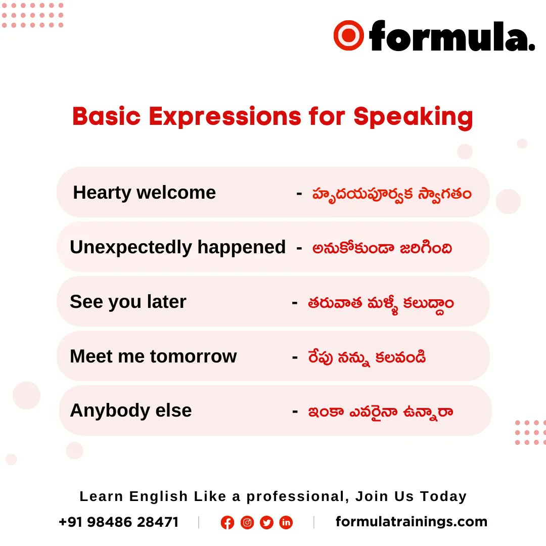 Boost Your Basic English Speaking Skills Today! 🗣️📚

Ready to embark on a journey to fluency? Join our engaging practice sessions designed for beginners. Speak with confidence in everyday situations. Start your language journey with us! 🚀 #BasicEnglish #LanguageLearning