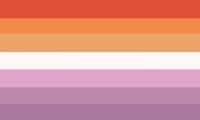 lesbian flag color picked from #yoilou! ♡