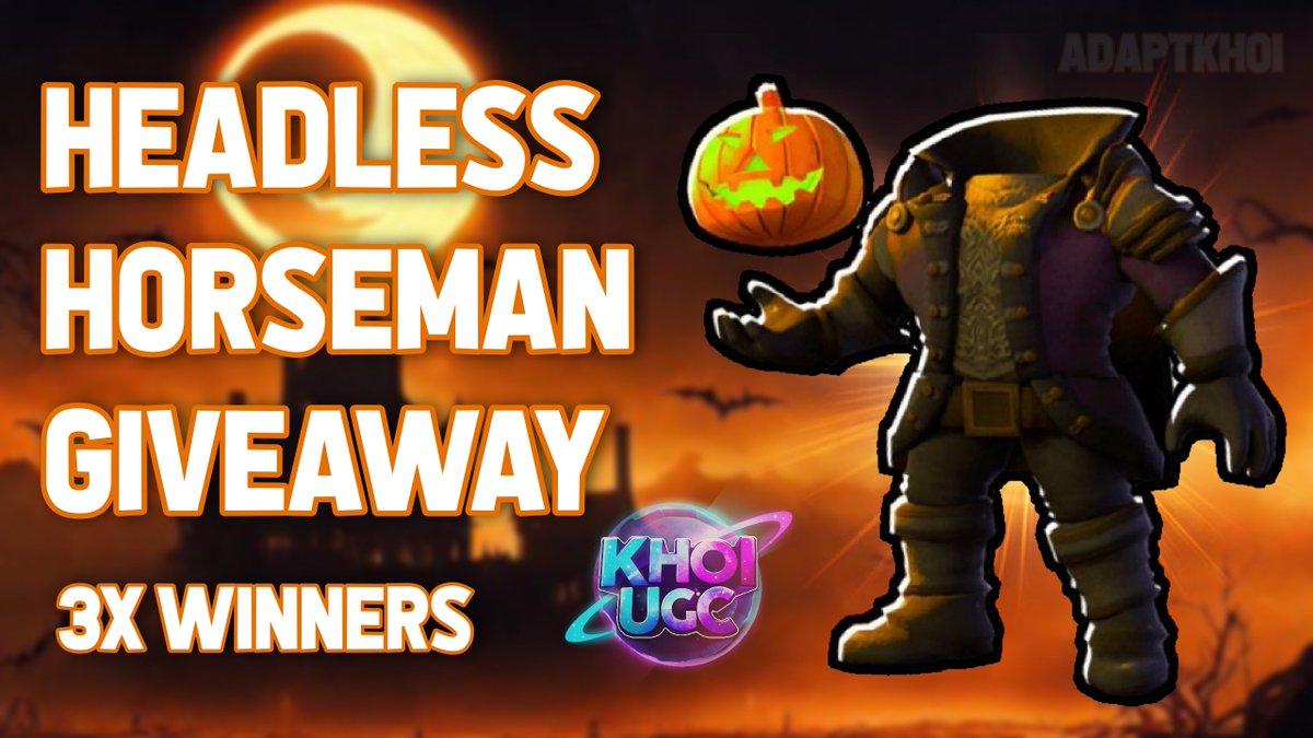 WHY IS Headless Horseman BACK ON-SALE EARLY!? And More Random Halloween  Accessories! (ROBLOX) 