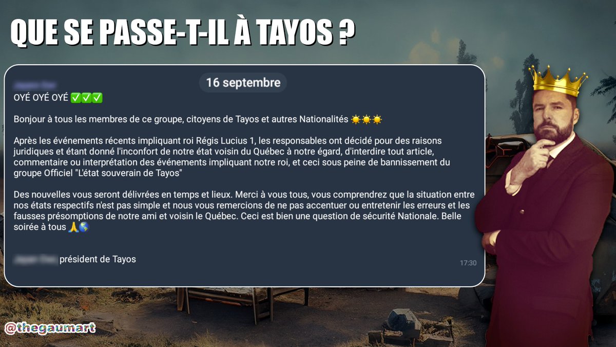 thegaumart's tweet photo. Pendant ce temps dans le merveilleux monde de Tayos...

#maillets #tayos https://t.co/CNYzD028Az