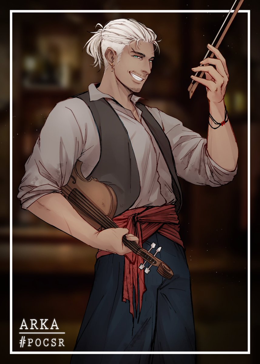 Arka_POCSR's tweet photo. #POCSR_COMMU #Pin_POCSR📌
"อา...ช่างมันล่ะ เลยตามเลยก็แล้วกัน!"
𝐀𝐫𝐤𝐚
► Pirate?-Musician?
► Usira | 32yrs | 178cm/75kg
► Doc : https://t.co/AJ70mxHdsV https://t.co/AZi82JhuXM