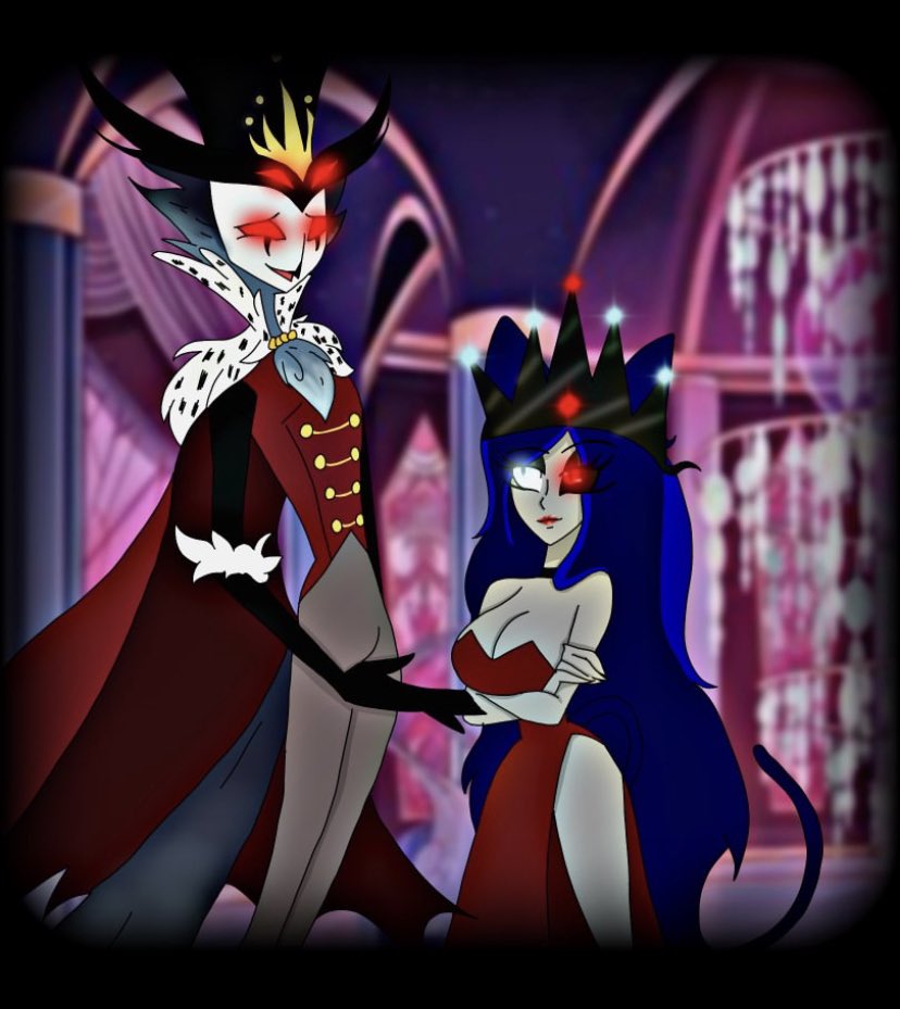 Xot_Devil's tweet photo. Best friend is King Stolas and Queen Xot Devil handshake happy. 😃🥂🤝😌

#HazbinHotelOC #hazbinhotel  #HazbinHotelXotDevil #XotDevil 
#helluvabossxotdevil #helluvabossoc #helluvaboss #digitalart #ugly #hazbinhoteloc #HelluvaBossOC #HelluvaBossStolas #Stolas #HazbinHotelStolas https://t.co/DDMU1J02EW