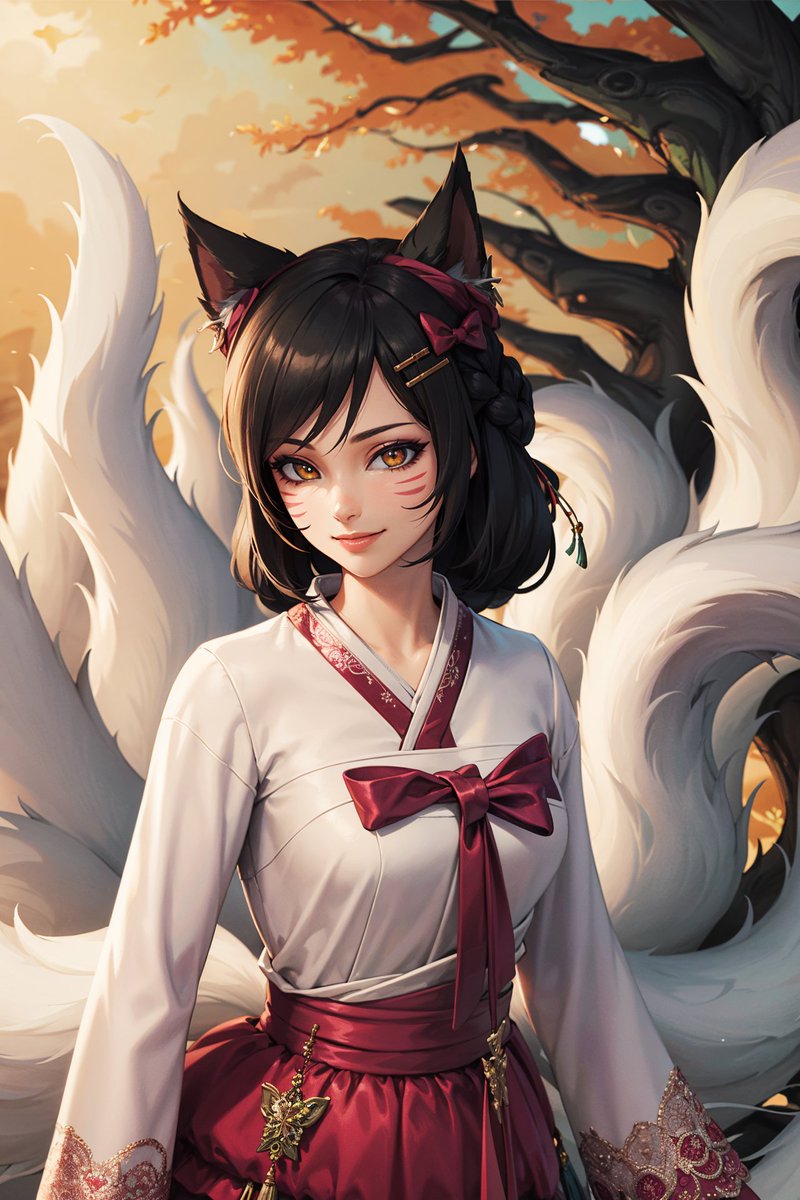 Ahri_AI's tweet photo. #LoRA Dynasty Ahri | League of Legends Available here: https://t.co/F6bvGJADk0 #AIart #stablediffusion #AIArtworks #AI #AIイラスト #LeagueOfLegendsFanArt #ahri https://t.co/khkbLcbOr3