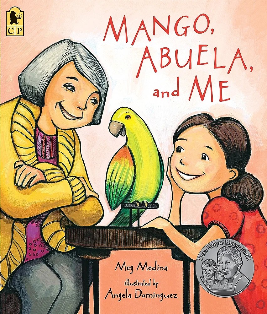 Hispanic Heritage Month book of the day is Mango, Abulea, and Me. Here is an endearing tale that speaks loud and clear about the love that binds families across the generations. #Day1