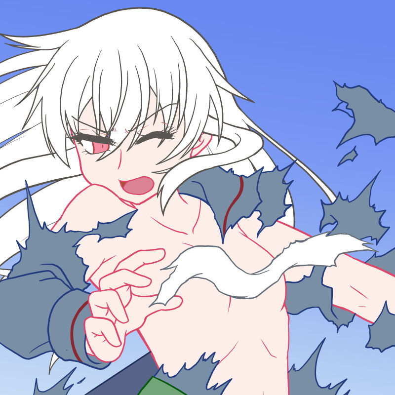 菊月(艦これ) 「らくがきのつもりが気合い入ってきてしまった。 」|楓蛙のイラスト