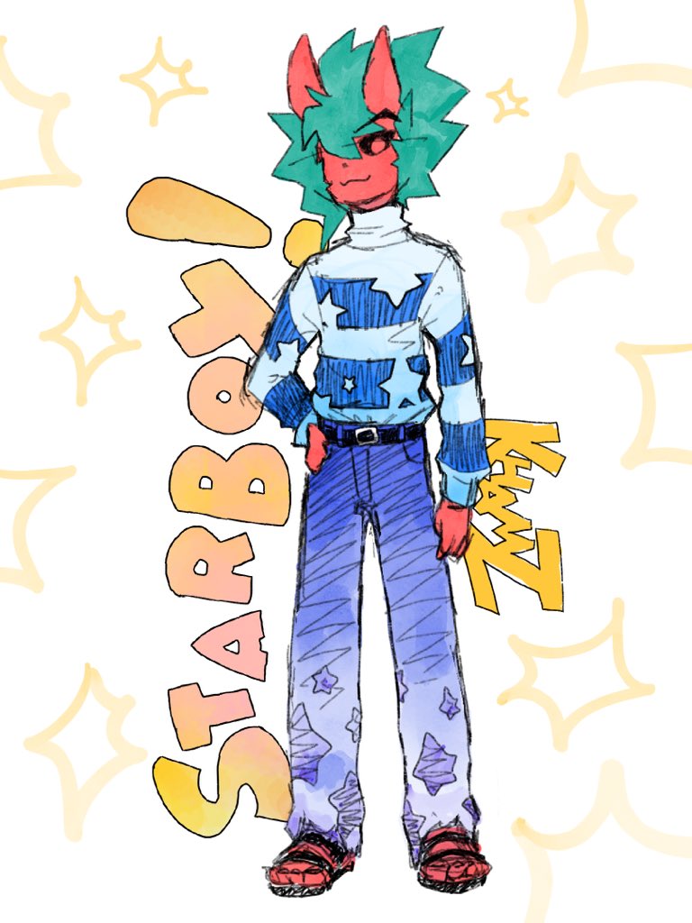 KHAMZ_art's tweet image. starboy!