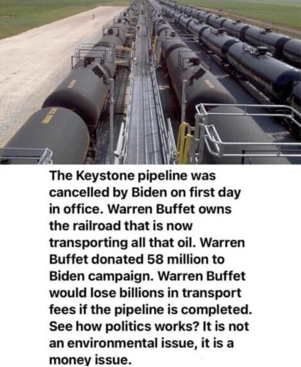 🤔 #KeystonePipeline #FJB