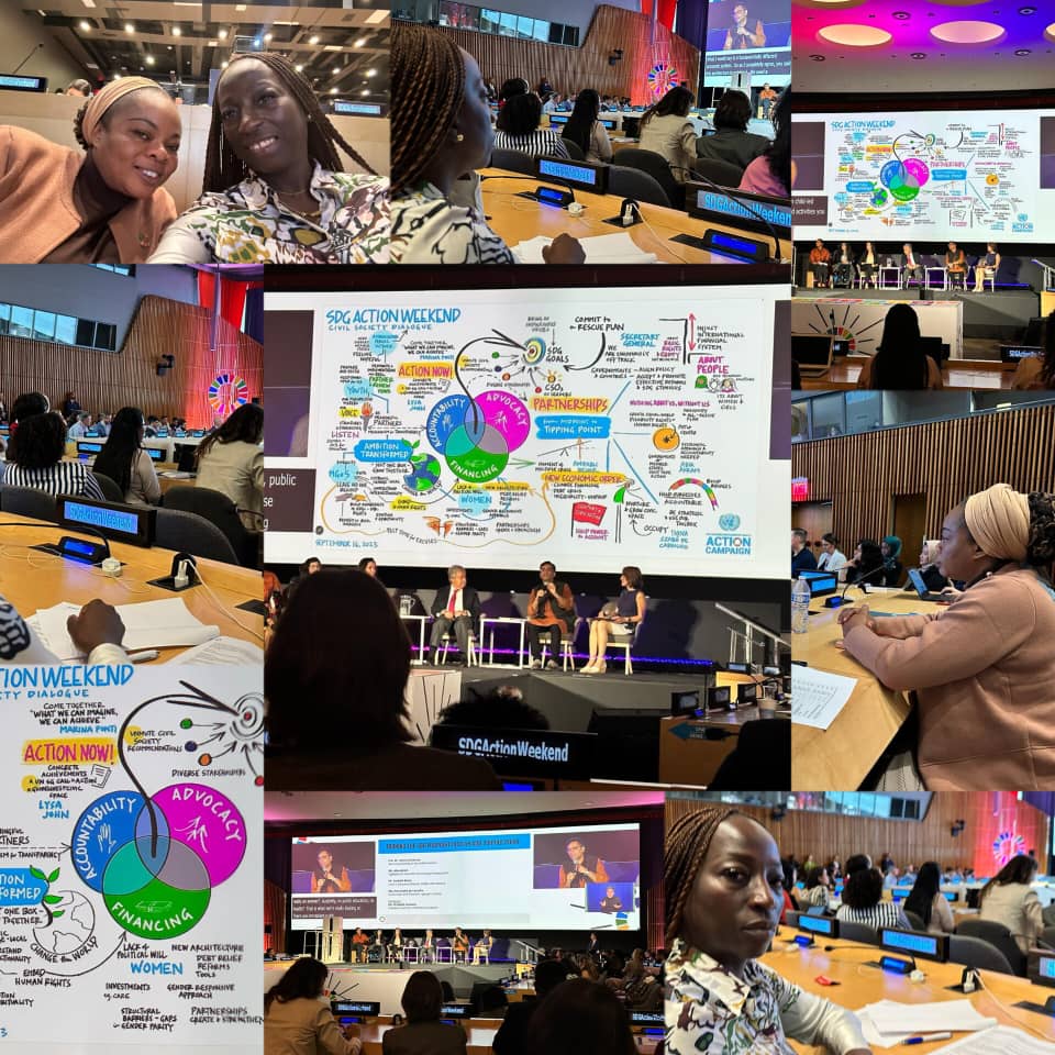 ooafoundation's tweet photo. 🌐📣 SDGs in the spotlight! Thrilled our CEO, Ms. Kemi Sokenu-Morris participated with Dr. Mories Atoki, CEO of ABCHealth.
U.N. Secretary-General, Antonio Guterres, emphasized unity for collective strength.
Thanks to all who joined! #OOAF #SDGActionWeekend https://t.co/qK9Ex7E21e
