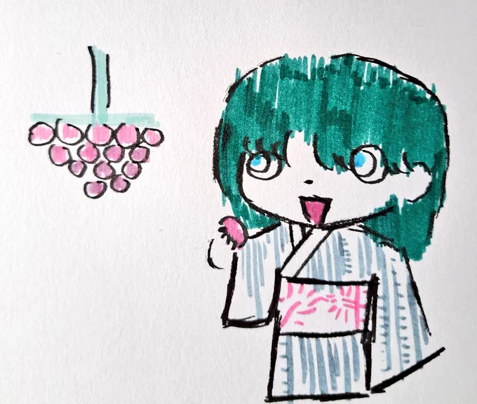 いっこくらいならいいや～#イラスト 