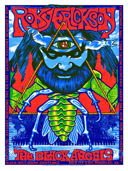 #RokyErickson #TheBlackAngels #13thFloorElevators #Psychedelic