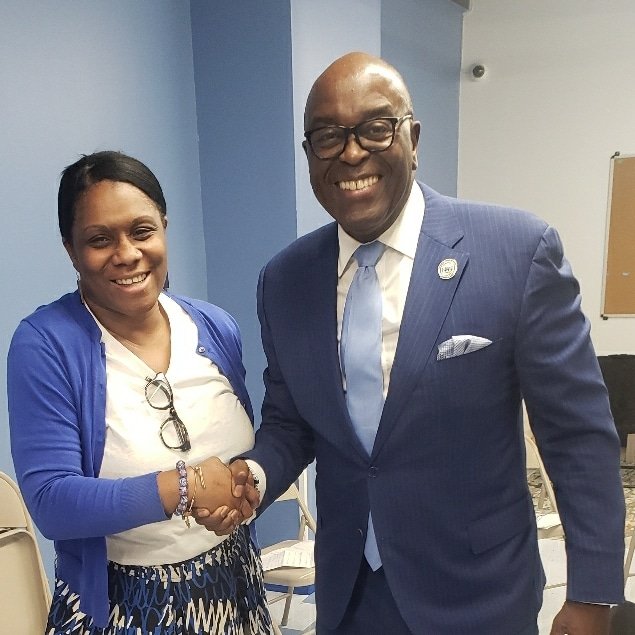 AlvinPonder's tweet photo. Dr. Sanayi Canton,
Warm congratulations on your victory and my best wishes for your success as you prepare to take up the responsibilities and challenges of Chairperson of the NAN Education Committee of the #NYC Chapter.
#NANSaturdayActionRally 
#NationalActionNetwork https://t.co/HDnEuJBn6Z