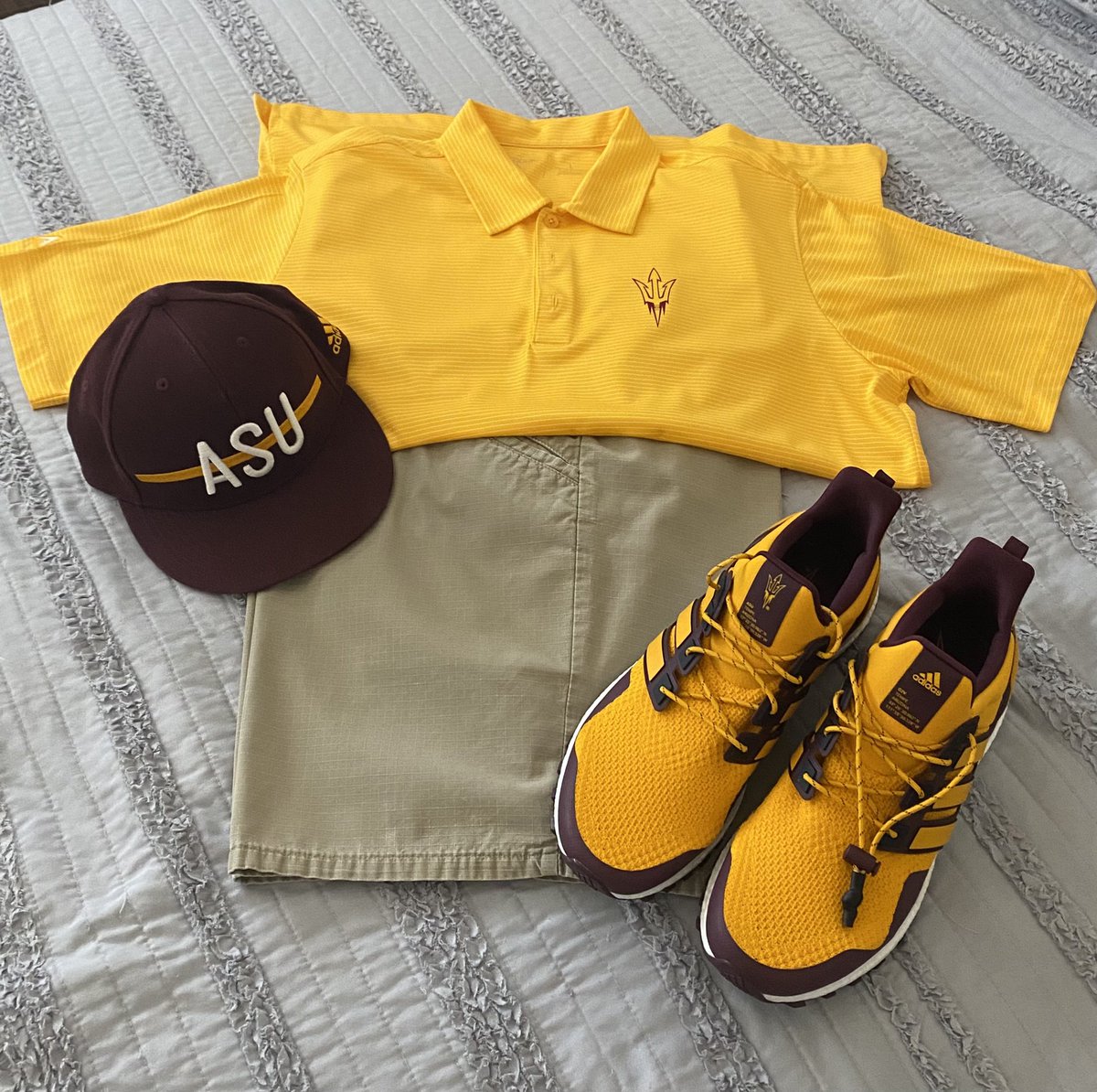 marcaltieri's tweet photo. @ASU_Uniformity @sundevilcole7 The #Faniform is ready for action. #GoDevils #AnswerTheScratch #IgniteTheValley https://t.co/Mwtotz5riL