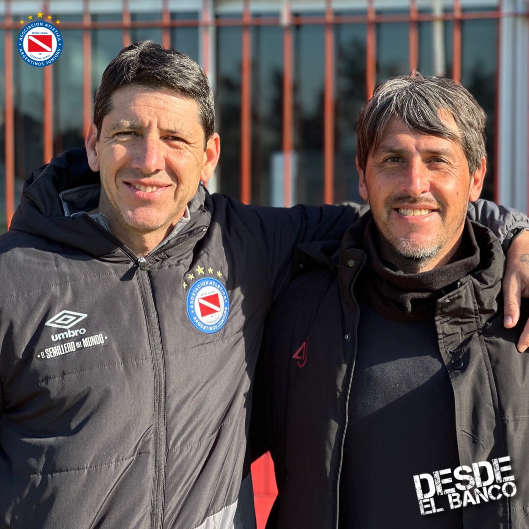 El Director deportivo <a href="/RSanzotti/">Raul Celis Sanzotti</a> y el Coordinador de Fútbol Infantil Ernesto Del Castillo. Trabajo mancomunado para la proyección de nuestro ADN.
#AAAJ
#OneTeam 
#inferiores
#Elsemillerodelmundo