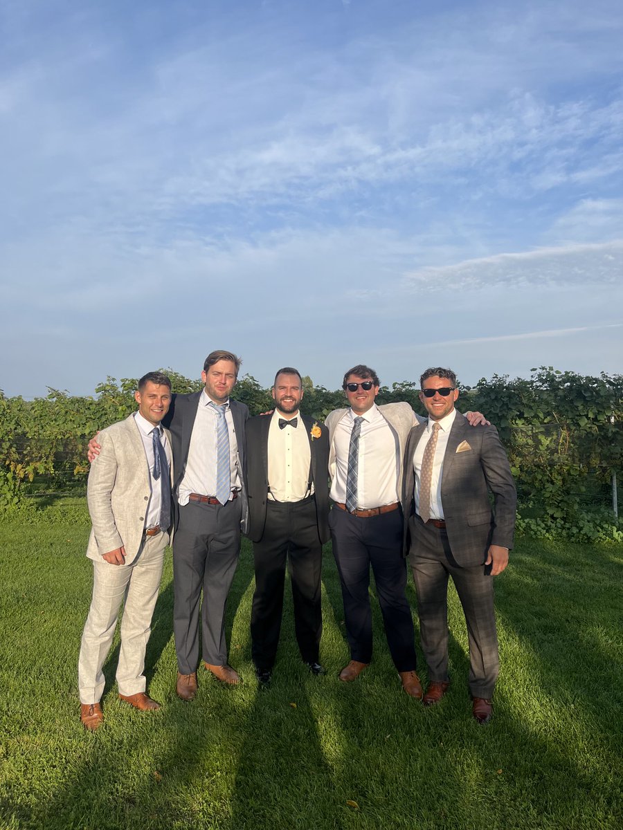 A huge congratulations from the devils baseball program to Peso, who got married today!!!