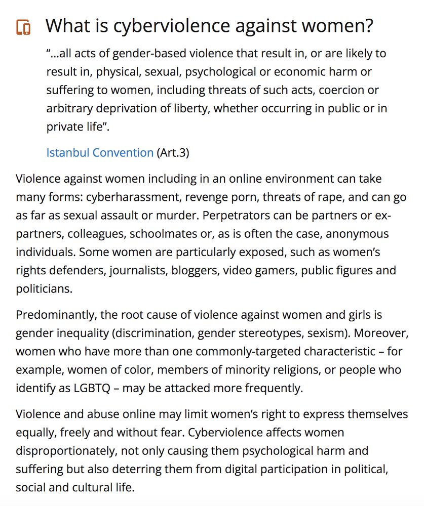 W20EUorg (@w20euorg) on Twitter photo 8/16 Progress on making #digital #safer & more respecting of #citizensrights benefits women who are biggest target of #gbv & harassment in physical +digital spaces. #DMA #DSA + #IstanbulConvention accession under <a href="/vonderleyen/">Ursula von der Leyen</a> are #feminist wins. #SOTEU
digital-strategy.ec.europa.eu/en/policies/di… 8/16 Progress on making #digital #safer & more respecting of #citizensrights benefits women who are biggest target of #gbv & harassment in physical +digital spaces. #DMA #DSA + #IstanbulConvention accession under <a href="/vonderleyen/">Ursula von der Leyen</a> are #feminist wins. #SOTEU
digital-strategy.ec.europa.eu/en/policies/di…