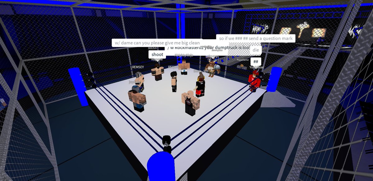 REWOfficial's tweet photo. And that was REWMania X: The Last Dance!

Several great contests throughout the show culminated to a thrilling eight-man hell in a cell match for the REW World Cup, which saw Jey Mysterio as its winner!

Thank you to all who came! For now, this has been Roblox Extreme Wrestling! https://t.co/2EMVKRCeLz