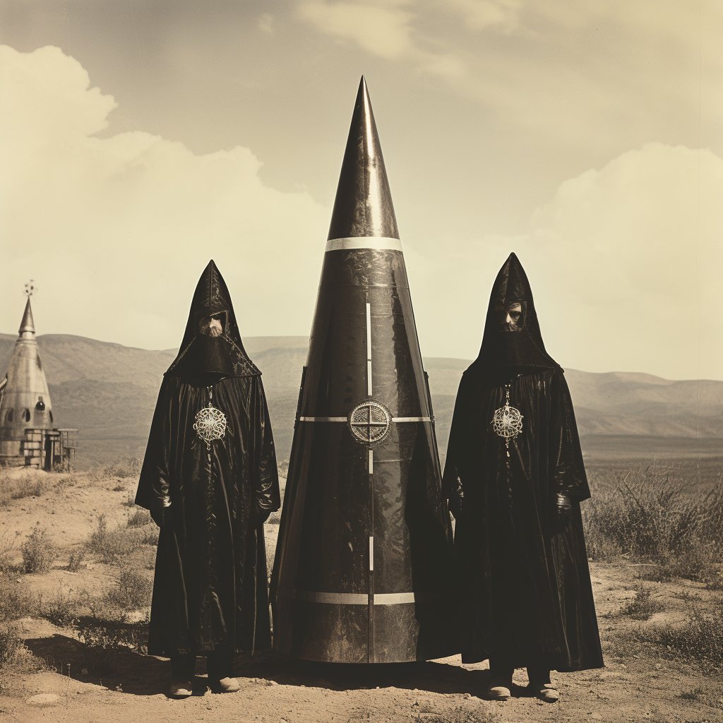 EnchantingAI's tweet photo. #vintage #rocket #postcard #1930 #veyron
Prompt: vintage rocket and two orthodox monks in black outfit with white prints, vintage postcard 1930
#Midjourney #EnchantingAI #LovelyAI
https://t.co/7GVhHYcE0x https://t.co/Wot1OYH0zY