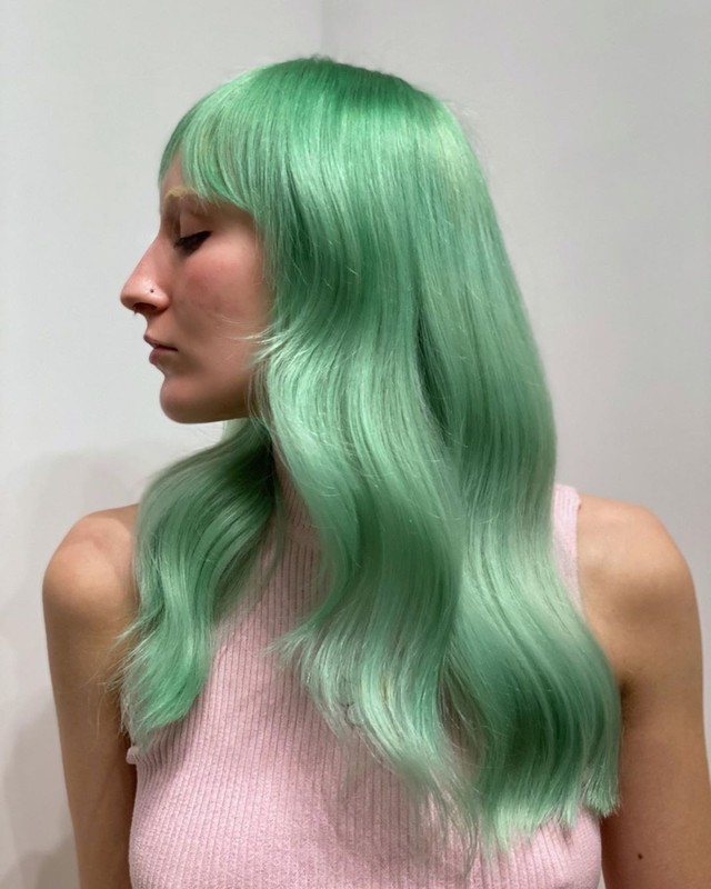 arcticfoxcolor's tweet photo. Never not obsessing over Neverland! π€© If we're getting lost in this dreamy pastel mint, we don't EVER want to be found! ππ§ββοΈβ #afneverland #greenhair
β
1:Β @diamondkwhite
2:Β @kalenostril
3:Β @hairbymichalmaria https://t.co/s0tjk7ShGu