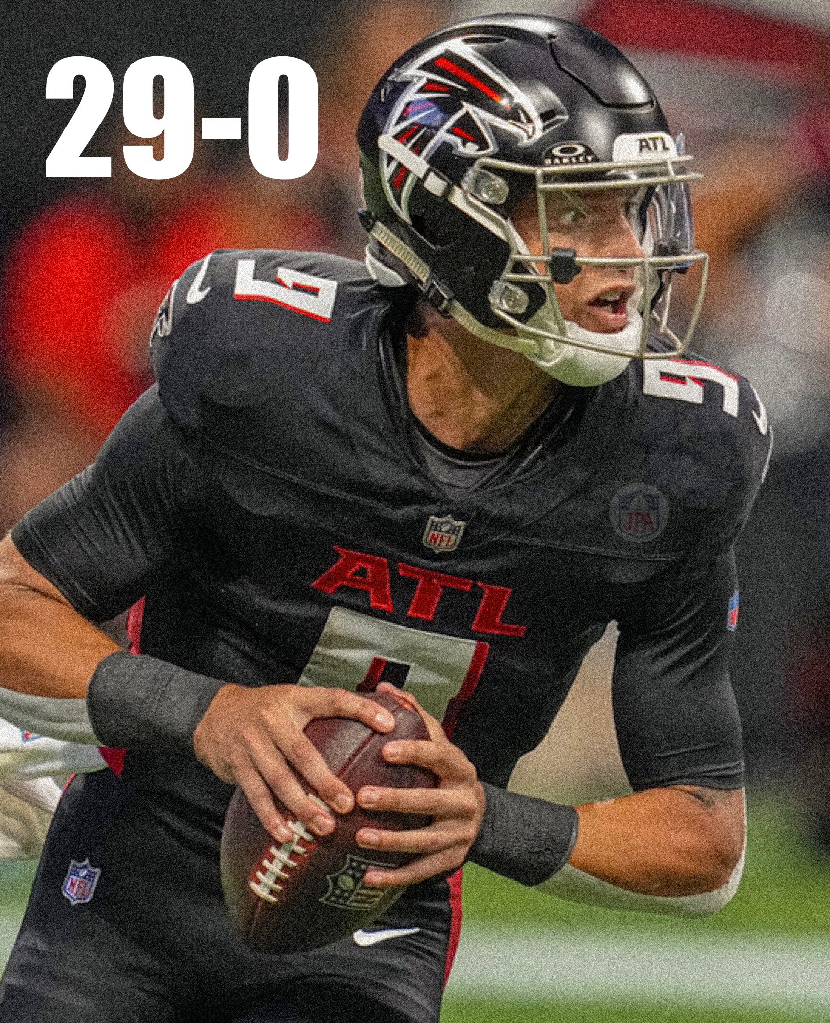 JPAFootball on X: 'A crazy stat: #Falcons QB Desmond Ridder is 29-0 at home  in his football career from college up until now as an #NFL starter. The  Falcons will play the #