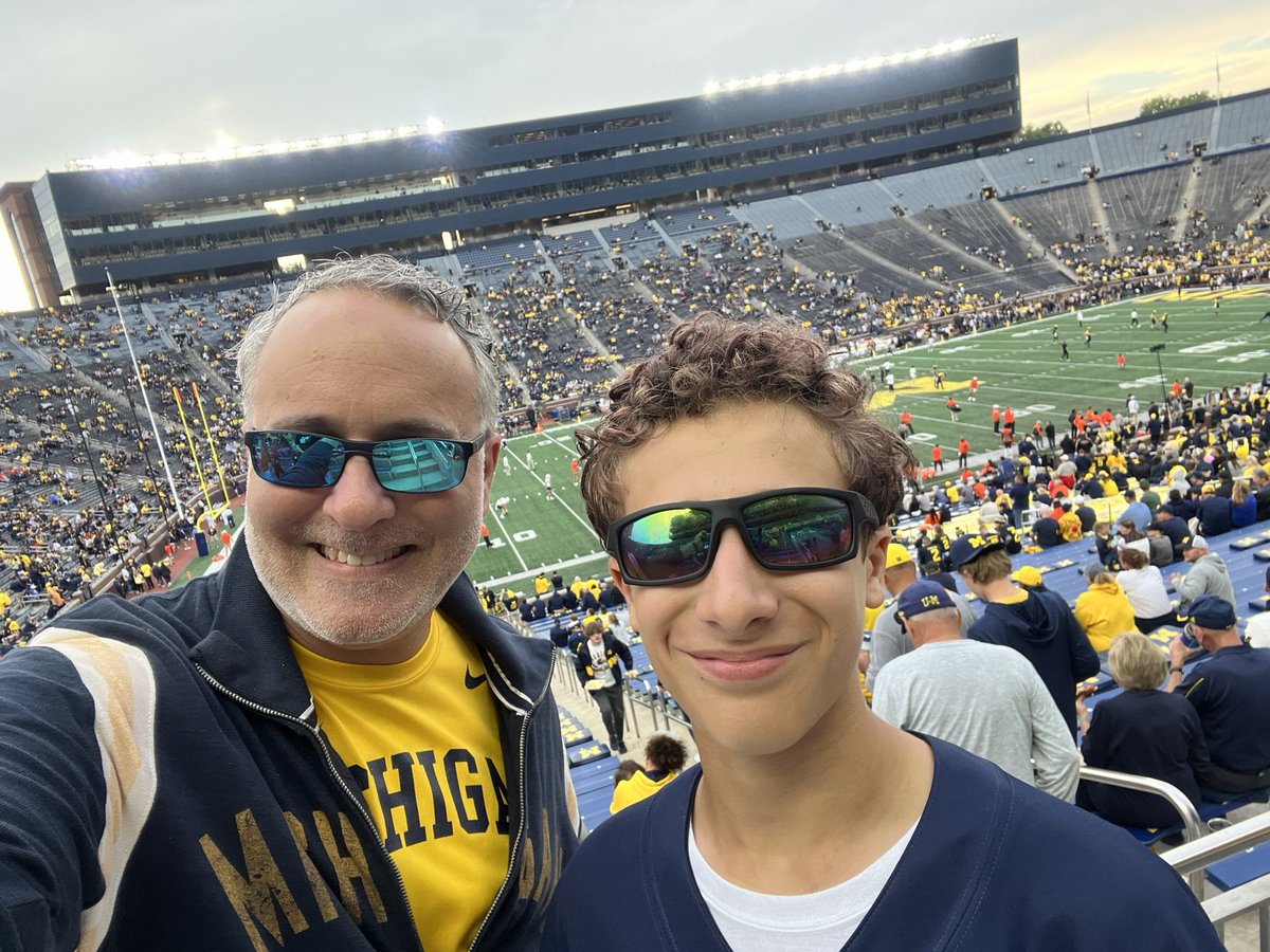 Big day at the Big House #BigHouseLive