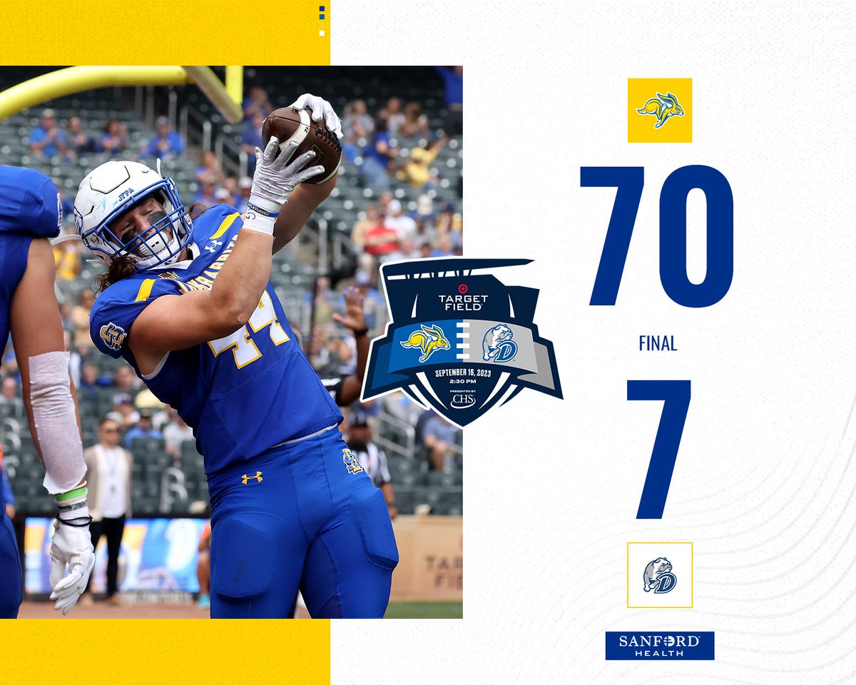 THAT'S THE BALL GAME

#GoJacks 🐰🏈