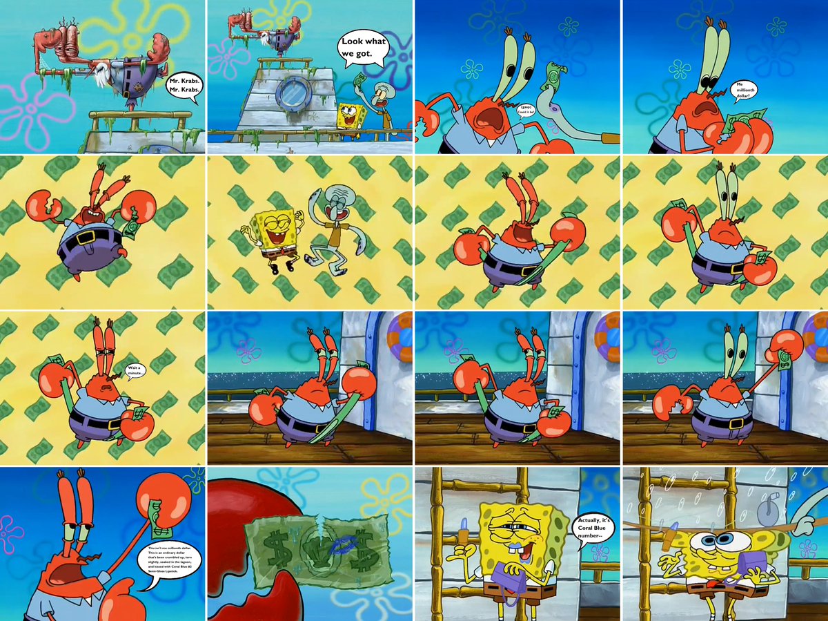 liplover6930's tweet photo. Coral Blue Lipstick comic
#spongebob #spongebobsquarepants #squidward #squidwardtentacles #krabs #mrkrabs #eugenekrabs #nick #nicktoons #nickelodeon #lipstick #lipstickmark #kiss #kissmark #bluelips #bluelipstick https://t.co/F3fmAj67Zx