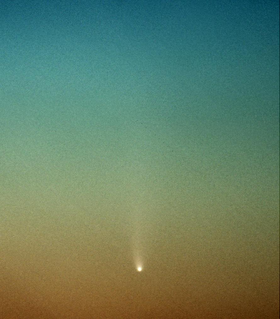 C/2023 P1 (Nishimura) 2023 sep. 16 18.00 UT 40x1 sec 30x0,5-0,8sec Leica-Apo-Telyt 280/4.0 Nikon Z6mod Michael Jäger