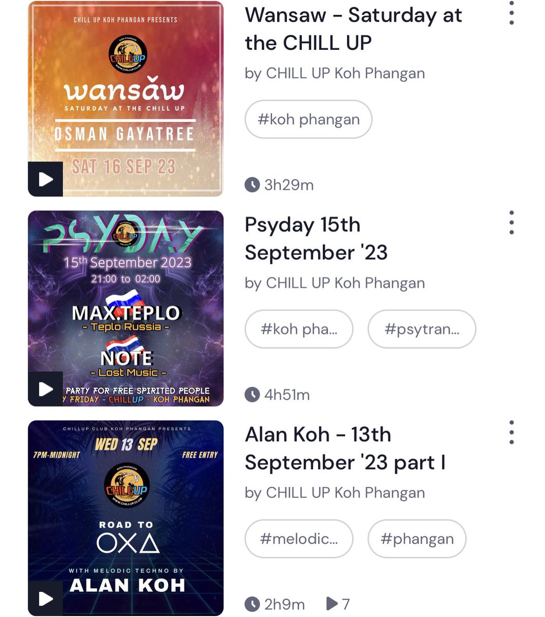 The sound of CHILL UP #kohphangan is now available on #mixcloud with #livestreams and set recordings 👇 

mixcloud.com/live/chillup_c…