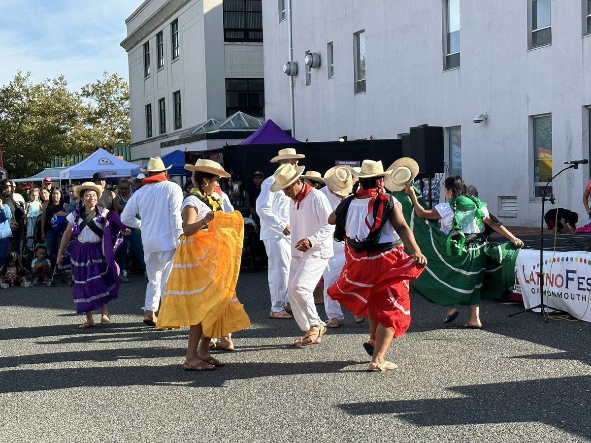 Perfect day for the Freehold Borough Latino Festival! #latinopride #hispanicheritage #celebratingculture